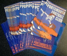 Portsmouth programmes 1966 for sale  LEIGHTON BUZZARD