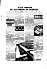 Anúncio impresso vintage original Yamaha Organ Choose an Orchestra comprar usado  Enviando para Brazil