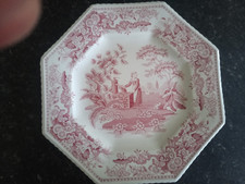 Vintage octagonal pink for sale  DROITWICH