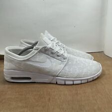 Nike SB Stefan Janoski Max para hombre talla 12 blanco obsidiana 631303-114 segunda mano  Embacar hacia Argentina