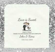 Personalised wedding sweet for sale  LEICESTER
