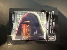 Usado, 2024 Topps Star Wars Galaxy Darth Revan Capacete Caixa de Sombras Armadura Estojo Hit! comprar usado  Enviando para Brazil