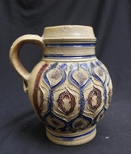 Nic 17th. JARRO DE CERVEJA DO SÉCULO com uma bela decoração ornamental etc utensílios de pedra alemães, usado comprar usado  Enviando para Brazil