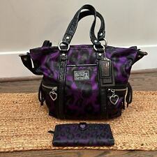 Coach poppy purple for sale  Midlothian