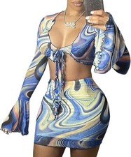 Women mesh 2pcs for sale  Brooklyn