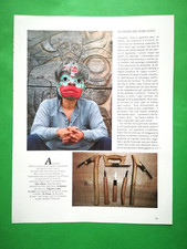 Clipping giornale indiani usato  Italia