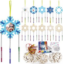 Schneeflocken windspiel set gebraucht kaufen  Leinfelden-Echterdingen