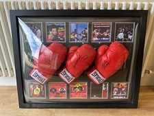 Signed gloves boxing for sale  BURTON-ON-TRENT
