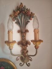 Florentiner wandlampe holz gebraucht kaufen  Rohrdorf