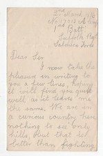 Letter soldier 1st for sale  LLANWRTYD WELLS