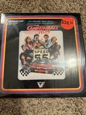 Laser Disc   "The Cannonball Run", Previewed, Burt Reynolds,  Roger Moore comprar usado  Enviando para Brazil
