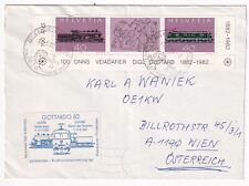 Swiss Swiss Switzerland 1982 Gottard Railway Cover Gottardo 82 Railway in filatelistic na sprzedaż  PL
