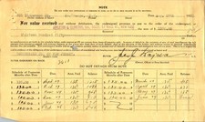 1925 locomobile promissory for sale  Southampton