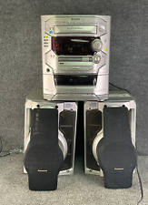 Panasonic SA-AK58 🎵 Trocador de 5 CDs Sistema Estéreo Fita Dupla com Alto-falantes – Prata comprar usado  Enviando para Brazil