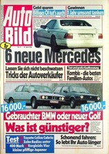 Auto bild 1986 gebraucht kaufen  Deutschland