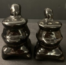 Conjunto de saleiro e pimenta vintage cerâmica preta forno fundido Alberta S&P Japão comprar usado  Enviando para Brazil