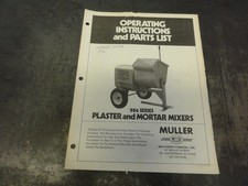 Muller mixer 206 for sale  Mineral Wells