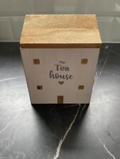 White wooden tea for sale  ROMSEY