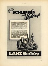 Tractor lanz bulldog d'occasion  Expédié en Belgium