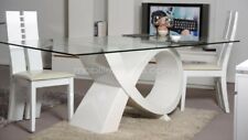 Table verre blanc d'occasion  Paris XVIII