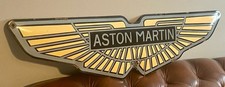 Placa de parede extra grande Aston Martin esmaltada concessionária revendedor arte showroom placa F1 comprar usado  Enviando para Brazil