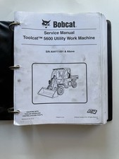 Bobcat - Toolcat 5600 Manual de Serviço Utilitário Máquina de Trabalho em Fichário comprar usado Bobcat - Toolcat 5600 Manual de Serviço Utilitário Máquina de Trabalho em Fichário comprar usado  Enviando para Brazil