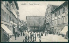 Arezzo Città Piazza Umberto I STRAPPINO cartolina WX1369 comprar usado Arezzo Città Piazza Umberto I STRAPPINO cartolina WX1369 comprar usado  Enviando para Brazil