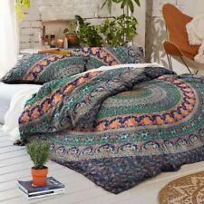 Juego de Ropa de Cama King Size Funda Nórdica Mandala Hippie Gitana India Funda Edredón Boho segunda mano  Embacar hacia Mexico