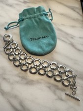 Tiffany silver toggle for sale  OMAGH