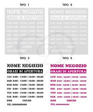 Adesivo vetrina negozi usato  Cassino