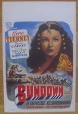Sundown gene tierney d'occasion  Prades