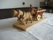 Geschnitzte pferde wagen gebraucht kaufen  Annaberg-Buchholz, Mildenau