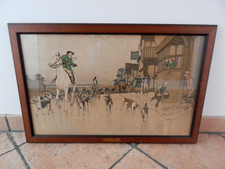 Ancienne lithographie chasse d'occasion Ancienne lithographie chasse d'occasion  France