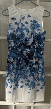Blue floral sheath for sale  Austin