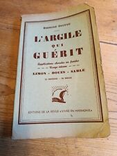 Livre argile guérit d'occasion  Ligny-en-Barrois