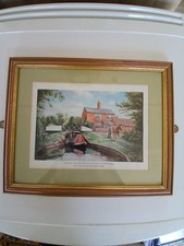 Canal boat picture for sale  SPALDING