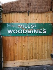 Enamel sign genuine for sale  LEICESTER