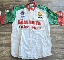 Carrinho de corrida Gigante Team Rahal Michel Jourdain Jr. Camisa masculina tamanho grande rara, usado comprar usado  Enviando para Brazil
