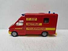 SIKU 2020 Mercedes Benz Sprinter 312D Feuerwehr 112 1:55 unboxed nice condition comprar usado  Enviando para Brazil