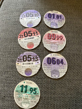 Tax discs sale for sale  CHARD