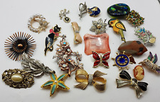 Vintage brooch lot for sale  LUTON