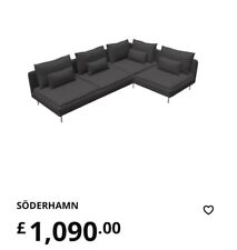 Available ikea soderhamn for sale  LONDON