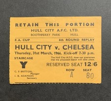 chelsea v hull tickets for sale chelsea v hull tickets for sale NOTTINGHAM