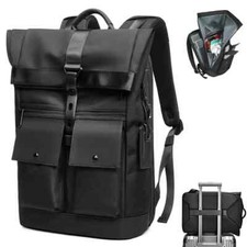 Usado, Bolsa de viagem masculina mochila para laptop mochila anti-roubo impermeável carregamento USB comprar usado  Enviando para Brazil