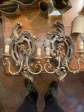 Coppia applique antiche usato  Grottaferrata
