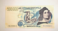 Banconota 500.000 lire usato  Arezzo