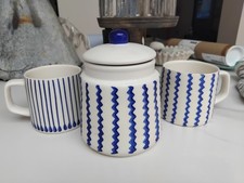 Blue white ceramic for sale  WALTON-ON-THAMES