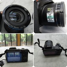 Câmera Digital Nikon Coolpix L810 16.1 MP 26x Zoom Fotografia Preta, usado comprar usado  Enviando para Brazil