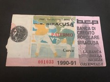 Siracusa palermo biglietto usato  Pistoia
