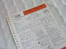 Fiche technique talbot d'occasion  Espéraza
